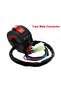 Motorcycle Handle Bar Switch 7pin Kill Starter Light Switch Assembly For Sunl Roketa Coolster 50c... - 7