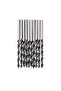 10Pcs High Strength Woodworking Twist Drill Bit Wood Drills with Center Point 3mm Diameter For Wo... - 4