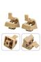 2PCS Car Sun Visor Snap ABS 12681000127101 For Mercedes W123 W124 W126 W140 W201 Sun Visor Clips ... - 7
