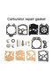 1 Set Carburetor Carb Diaphragm Gasket Repair Kit For Walbro K20-WAT WA WT Series Carburetor Acce... - 7