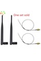 6dBi 2.4GHz 5GHz Dual Band WiFi RP-SMA Antenna + 1x 12cm U.fl IPEX Cable N8S5
