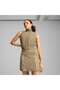 Women's dare to full zipper woven vest - 7