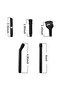 set 9x Universal Micro Vacuum Cleaner Parts Keyboard Crevice Cleaning Tools Brush Kit Household Clea - 5