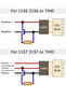 2x 6ohm 50W Load Resistor Canbus Anti-Flashing Decoders For LED bulb Reverse Light Turn Signal Fo... - 3