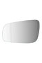 For 1996-04 VW Golf MK4 Convex Heated Wing Door Rearview Mirror Glass Left Side - 3