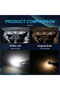 10pcs white 2/10x W5W T10 LED Bulbs Canbus 4014 SMD Super Bright 168 194 LED 5W5 Car Interior Dome R - 5