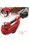 Red 1PC Heavy Duty Pipe Cutter 1/8 to 1-1/8 Inch(3 to 28 mm) for Copper Aluminum Stainless Steel Tub - 8