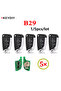 B29 ٥ قطع ٥ قطع/مجموعة KEYDIY B29 KD900 KD900+ KD-X2 KD200 URG200 مبرمج مفاتيح صغير مع جهاز تحكم عن بعد ٣ بطاريات