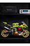 S High-Tech 1:8 Scale Motorcycle Building Blocks City Motorbike Locomotive Modular Bricks Model Toy. - 8