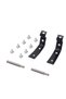 2pcs Glove Box Lid Hinge Snapped Repair Kit Hinge Brackets With Screws For Audi A4 S4 RS4 B6 B7 8... - 4