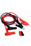 20A 90cm Crocodile Clip to Banana Plug Test Wire Connector with Dual Probes 4mm Clips and Dust Pl... - 7