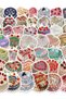 60 Pieces of Retro Cream Cake Stickers, Colorful Dessert Designs, Suitable for Journals, Scrapboo... - 7