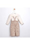 Vintage Collar with Bow Detail Girls' Jumpsuit - 2