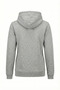 Adult Thick Soft Textured Gray Hooded Sweatshirt - 3