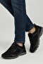 Black Men's Casual Sports Shoes - Comfortable Lightweight Sole for Daily Use - 6