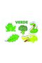 Tablă educațională - Culoare verde