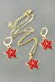 Starfish Enamel Boxed Necklace Set - 2
