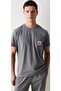 Men's Fox Anthracite Sort Pajama Set - 2