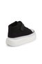 Children's Velcro Casual Shoes Buck4490 Axel Black Linen - 4