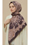 Lavinia Patterned 120*120 cm Cotton Scarf