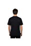 O Neck Injection Logo Men's T-Shirt 4028 Black - 2