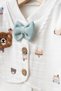 Baby Muslin Teddy Bear Embroidered 100% Cotton 5-Piece Newborn Hospital Discharge Set Boxed Yk1221 - 2
