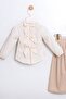 2-5 Years Old Lovely Girl's 3-Piece Set-Latte - 2
