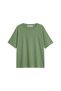 Basic Relaxed Fit Green Women's Tshirt