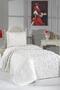 Pure Love 2 Piece Single Pique Set Cream