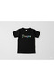 Black Boy/Girl Figure Printed Soft Textured T-Shirt - 2