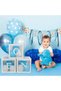First Birthday Balloon Happy Birthday Party Set Decoration for Boys - 3