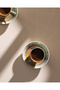 Kleby Nouveau 2-Person 4-Piece Coffee Cup Set - Green/Earth - 90 ml - 3