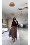 Tile Patterned Asymmetrical Skirt - 4