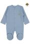 Organic Cotton Jumpsuit - Blue