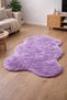 Rabbit Fur Non-Slip Washable Rug