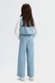 8-14 Years Paris Lora Luna Girls' 3-Piece Set-Blue - 2