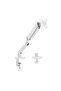 Pivot Core Single Monitor Arm White