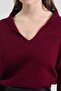 Shawl collar detailed standard knit sweater 1422 - 7