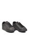 Black Smoked Leather Laced Lightweight Unisex Sports Shoes Bst-1002 g - 3