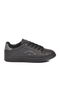 Black Smoked Leather Laced Lightweight Unisex Sports Shoes Bst-1002 g