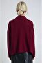 Shawl collar detailed standard knit sweater 1422 - 6