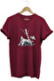 Hunting English Setter and Culluk Printed 100% Cotton Regular Fit Crew Neck T-Shirt