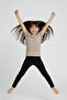 Beige Kids T-Shirt - Unisex Cotton Short Sleeve Casual Basic Kids T-Shirt - 2