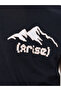 Men Black Graphic Print Crew Neck T-Shirt - 3