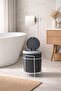 Modern Click Lid 5 Lt Bathroom Bucket and Toilet Paper Holder – 2-in-1 Stylish Design - 2