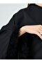 Women Black One Shoulder kaftan Maxi Dress - 4