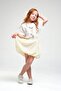4-8 Years Old Daisy Lovelye Girl's Set-Yellow - 3