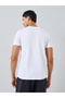Men White Graphic Print Crew Neck T-Shirt - 4