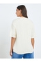 Women Beige Graphic Butterfly T-Shirt - 5