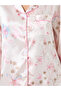 Women Satin Floral Printed Shirt and Pyjama Set - 3